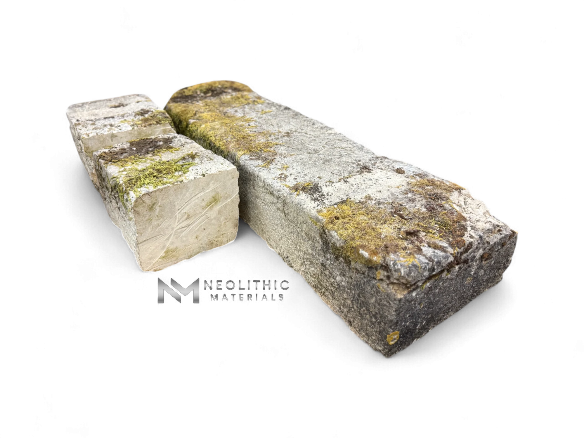 French Antique 19th Century Limestone Bench - Image 3